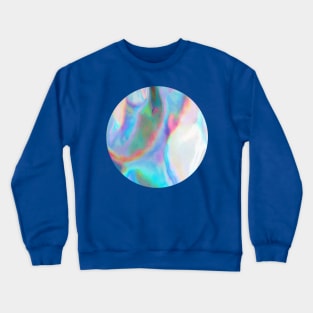 Iridescence 2 - Rainbow Abstract Crewneck Sweatshirt